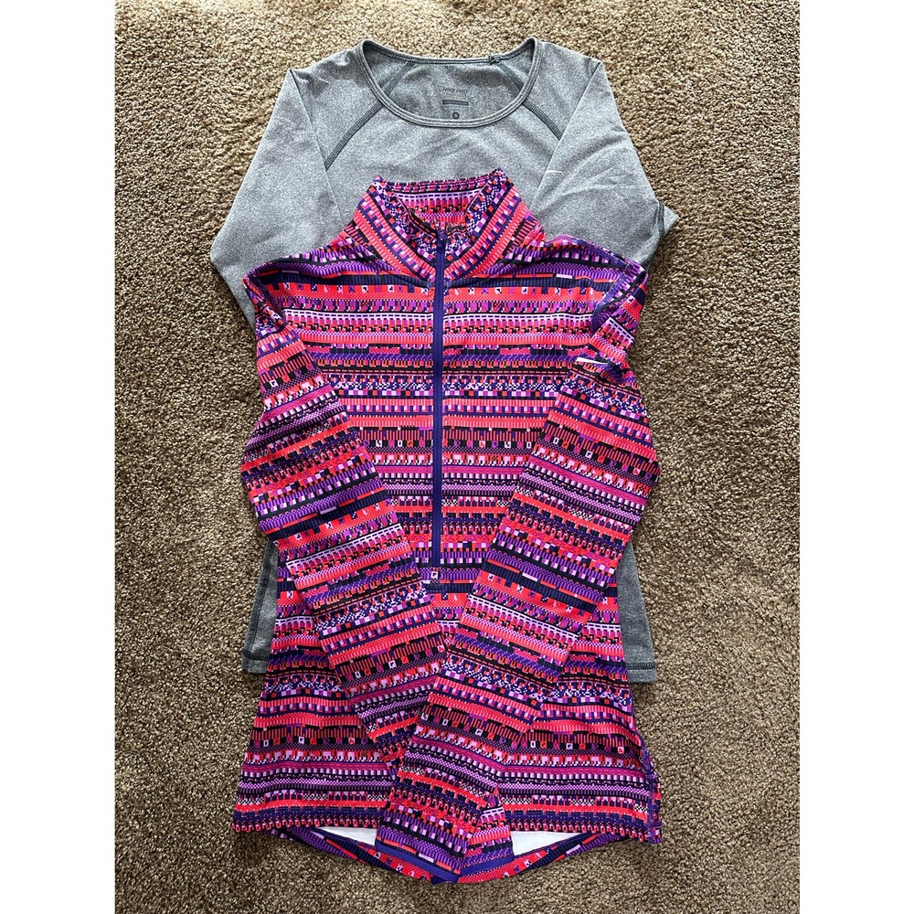 Nike Women’s Dri-Fit Long Sleeve Tops Lot of 2